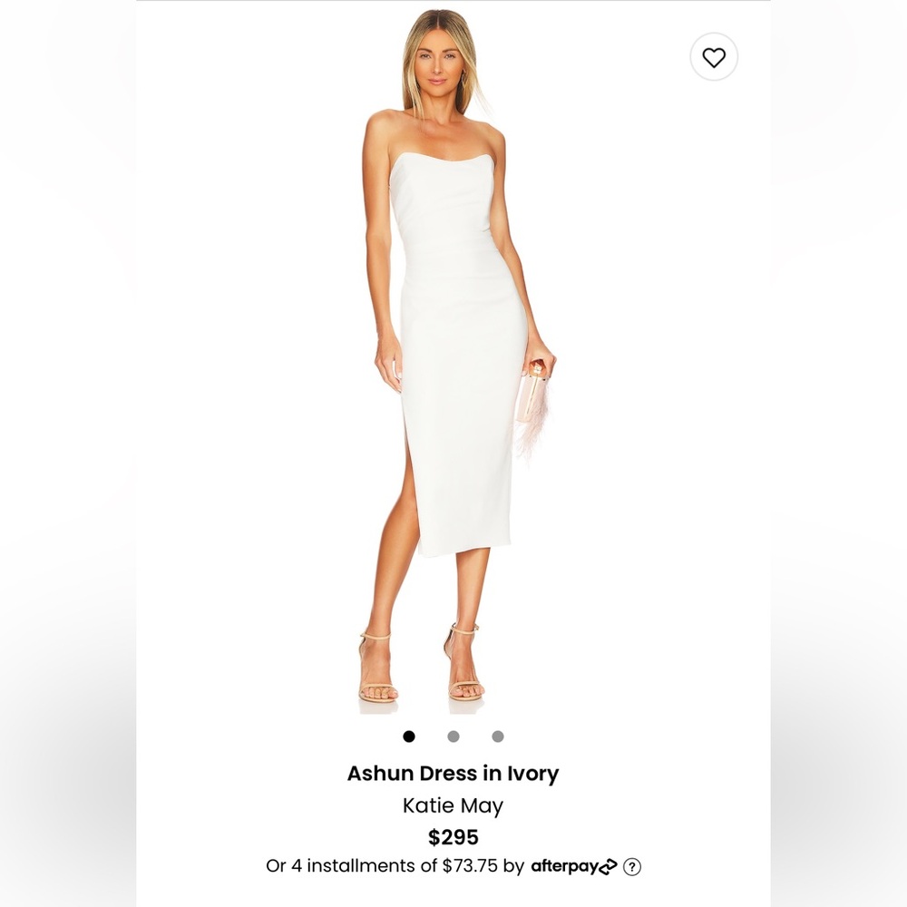 Katie may ashun dress in ivory